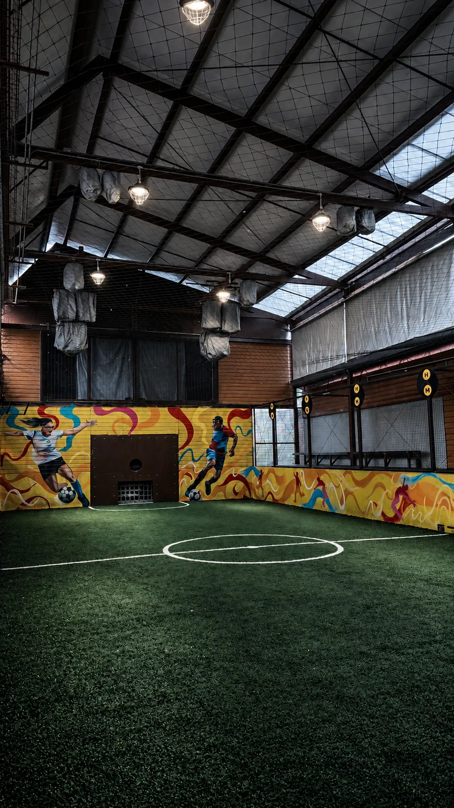 Cancha de fútbol de pasto sintético