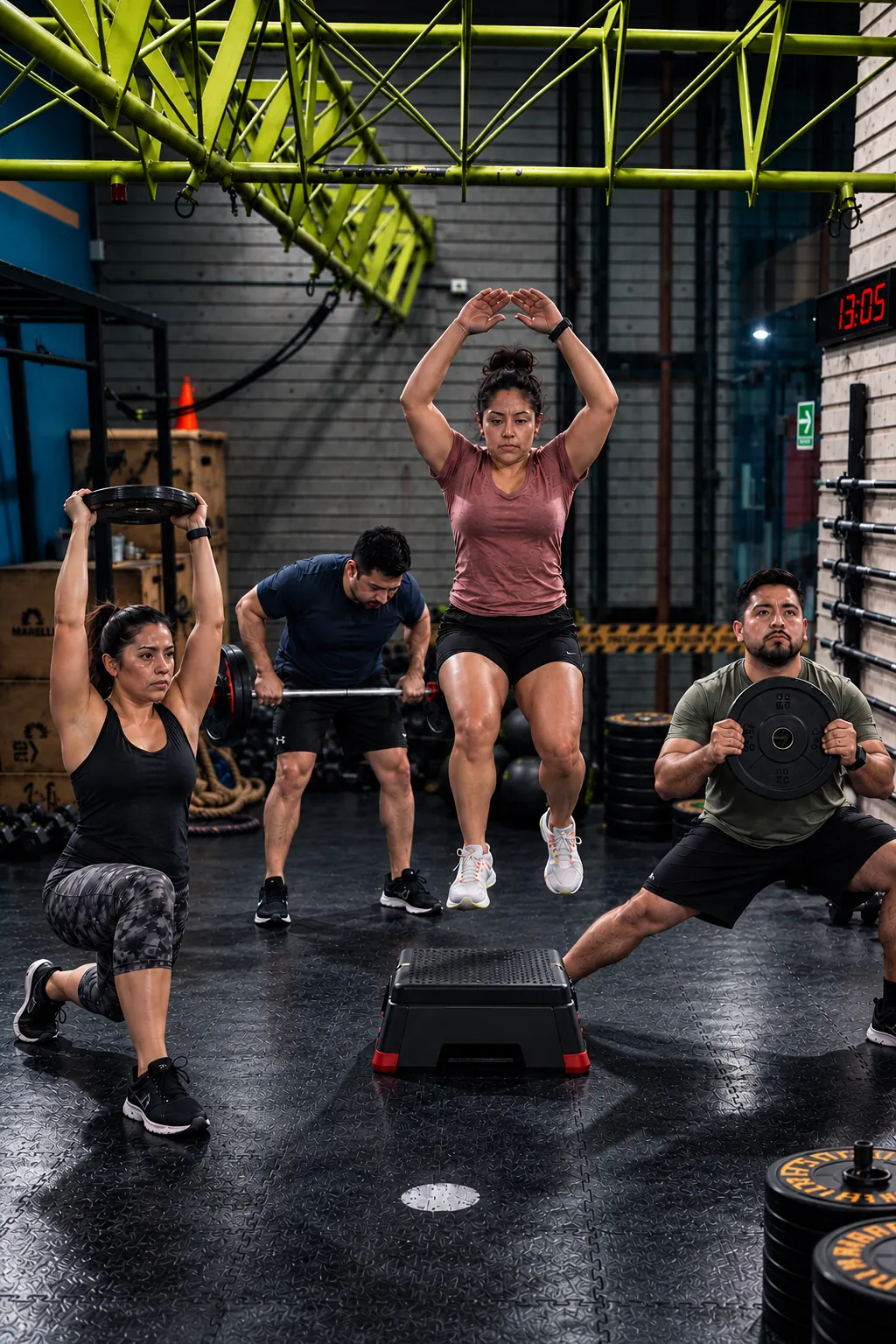 Clase de entrenamiento funcional