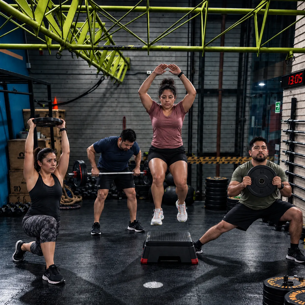 Clase de entrenamiento funcional